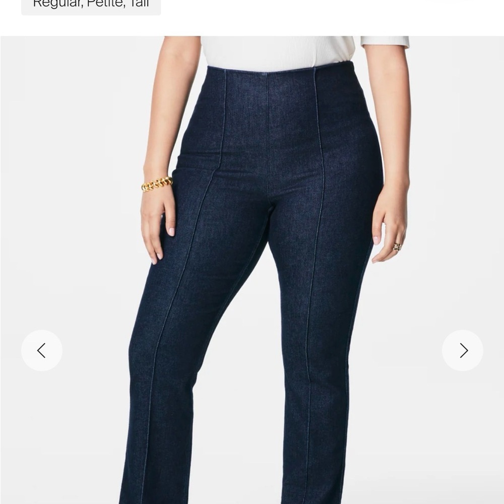 Spanx zero waistband micro flare Jeans - Picture 3 of 5